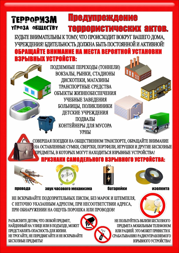 Предупреждение терактов