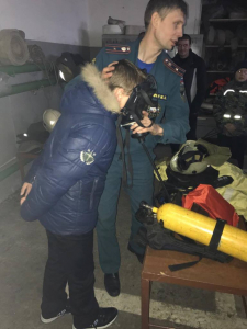 Экскурсия в пожарную часть