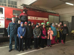 Экскурсия в пожарную часть