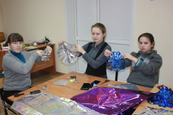 Новый год в старших классах 2014 г.
