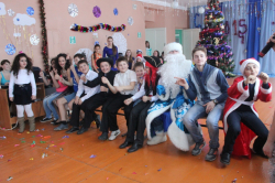 Новый год в старших классах 2014 г.